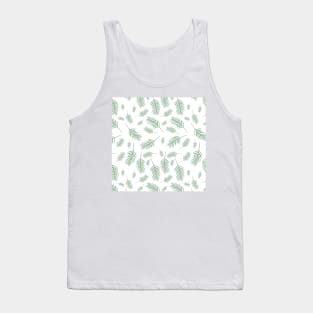 Palm leaves pattern Tank Top